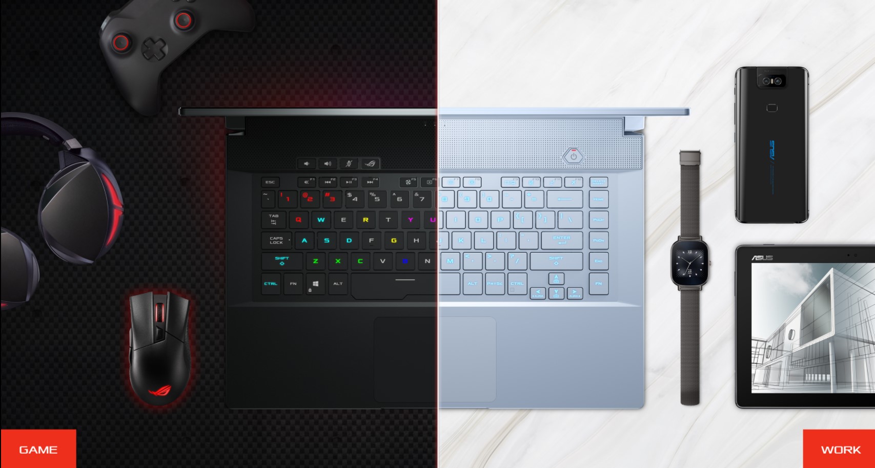 ASUS ROG Zephyrus M GU502GV Glacier Blue Metal
